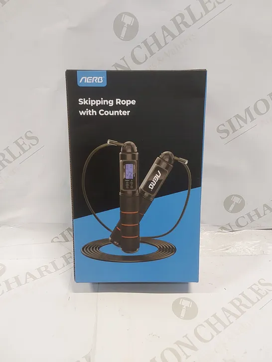 10 X BOXED AERB SKIPPING ROPE'S WITH COUNTER 