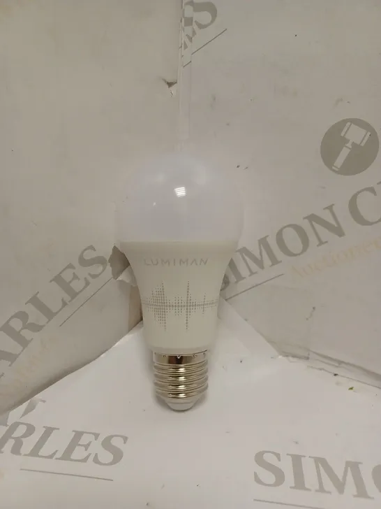 BOXED LUMIMAN PRO LED BULB - APP CONTROL, VOICE CONTROL, WORKS WITH ALEXA, WORKS WITH HEY GOOGLE. 