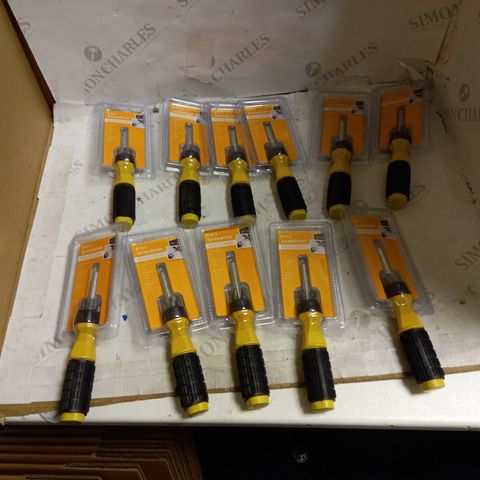 KEEP IT HANDY 6 IN 1 SCREWDRIVER, BOX OF 11