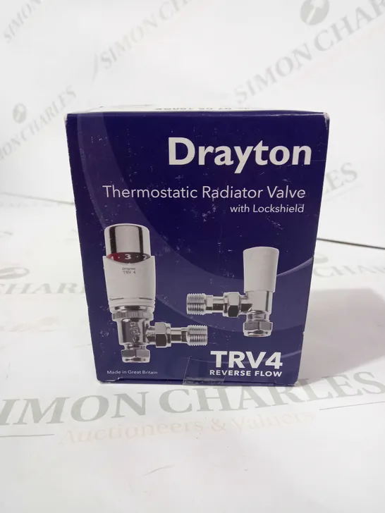 BOXED DRAYTON THERMOSTATIC RADIATOR VALVE 