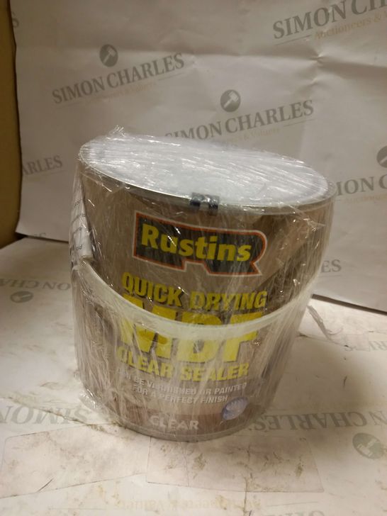 RUSTIN'S QUICK DRYING MDF CLEAR SEALER 2.5L