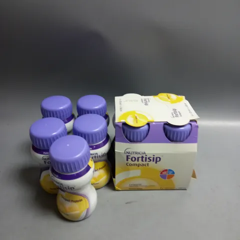 LOT OF APPROX 9 FORTISIP COMPACT FOOD SUPPLEMENT DRINKS 125ML BOTTLES