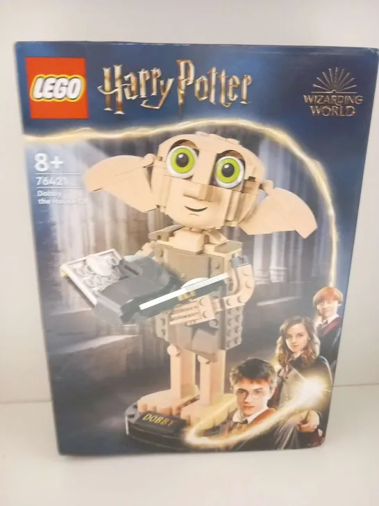 BOXED LEGO HARRY POTTER 76421 DOBBY THE HOUSE ELF