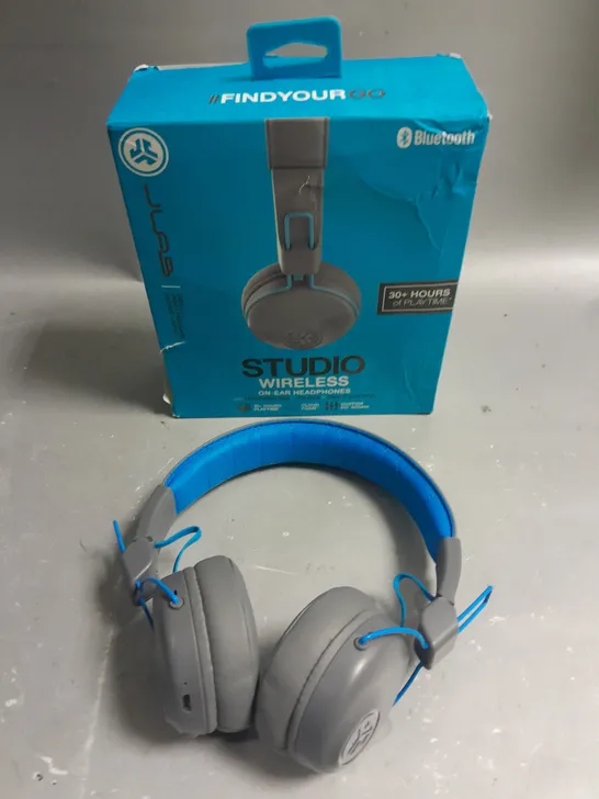 BOXED JLAB STUDIO WIRELESS ON-EAR HEADPHONES 