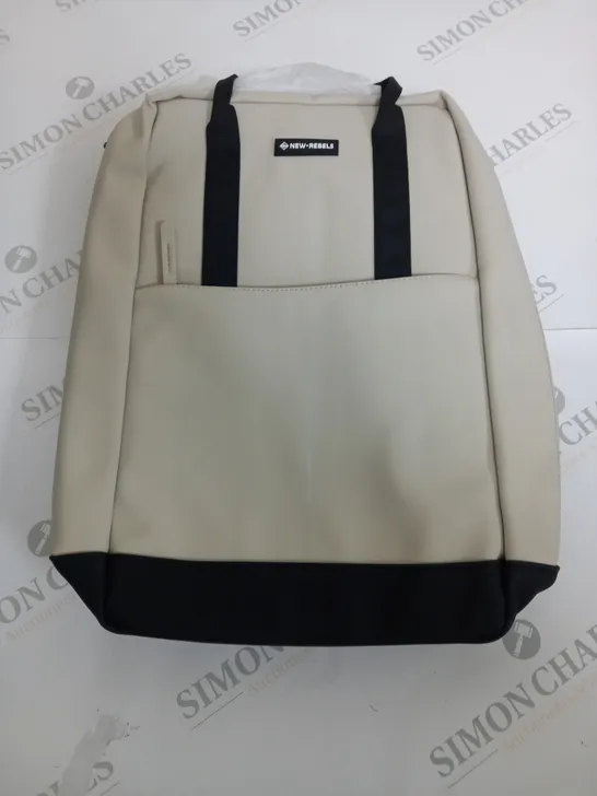 NEW REBELS JULAN CREAM BACKPACK