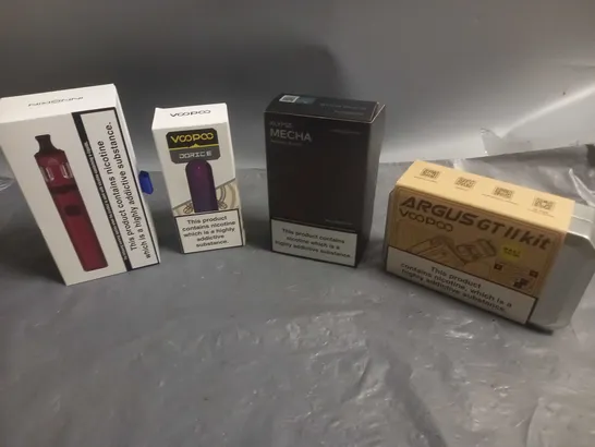 APPROXIMATELY 20 BOXED E-CIGARETTES TO INCLUDE GEEK VAPE, INNOKIN, ASPIRE ETC