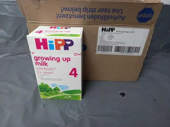 BOXED HIPP X4 GROWING UP MILK 4 COMBIOTIC 2+ YEARS 600G