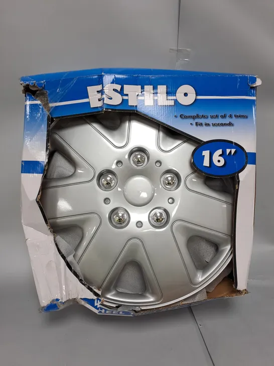 ESTILO COSMOS 16 INCH WHEEL TRIM SET