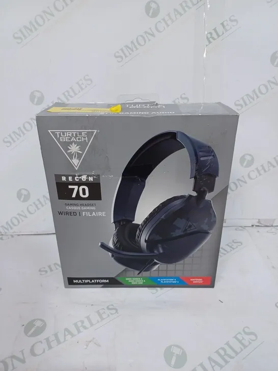 TURTLE BEACH RECON 70 WIRED MULTIPLATFORM GAMING HEADSET 