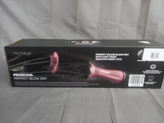 BOXED REVAMP PROGLOSS PERFECT BLOW DRY - VOLUME AND SHINE AIR STYLER 