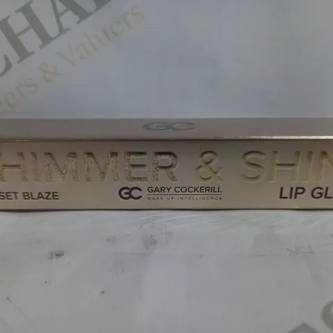 SEALED GARY COCKERILL SHIMMER & SHINE LIP GLOSS SUNSET BLAZE 