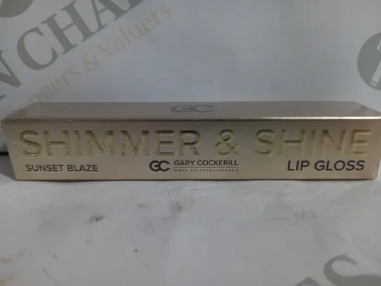 SEALED GARY COCKERILL SHIMMER & SHINE LIP GLOSS SUNSET BLAZE 
