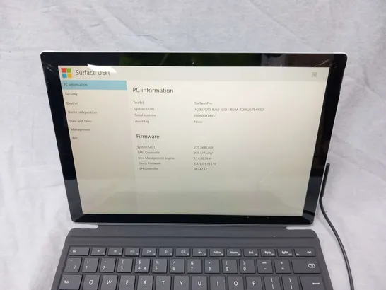 MICROSOFT SURFACE PRO 128GB