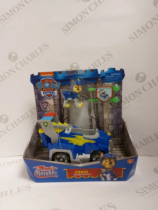 BRAND NEW PAW PATROL RESCUE KNIGHTS DELUXE VEHICLE 3+