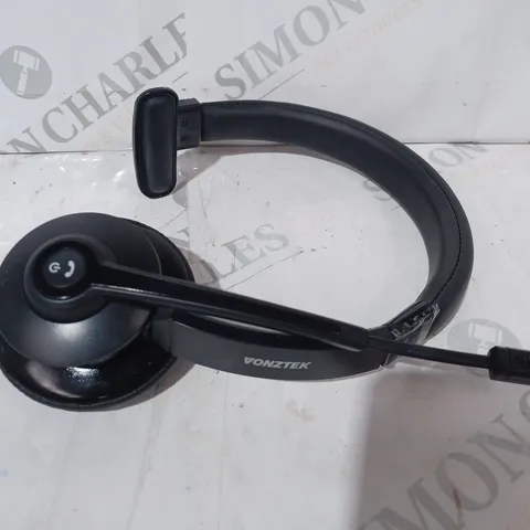 BOXED VONZTEK WIRELESS HEADSET WITH MICROPHONE