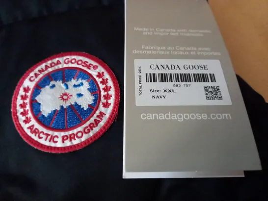 CANADA GOOSE INSULATED BODY WARMER IN BLACK - XXL