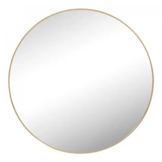 METAL ACCENT MIRROR SIZE: 60CM H X 60CM W