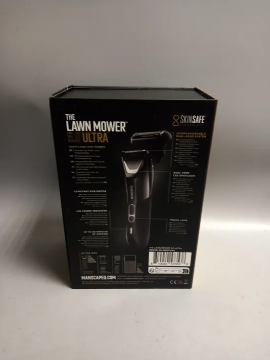 BOXED MANSCAPED THE LAWN MOWER 5.0 ULTRA SHAVING SYSTEM