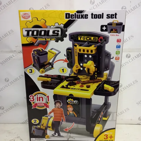 BOXED GOOD ARTS TOOLS DELUXE TOOL SET 3 IN 1 