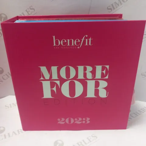 BOXED BENEFIT MORE FOR EDITION 2023