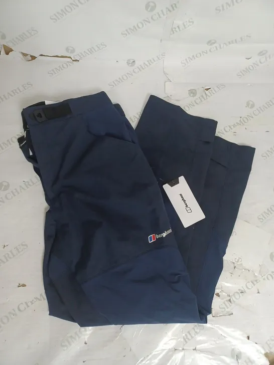 BERGHAUS FAST HIKE PANT IN DARK BLUE SIZE EU XL