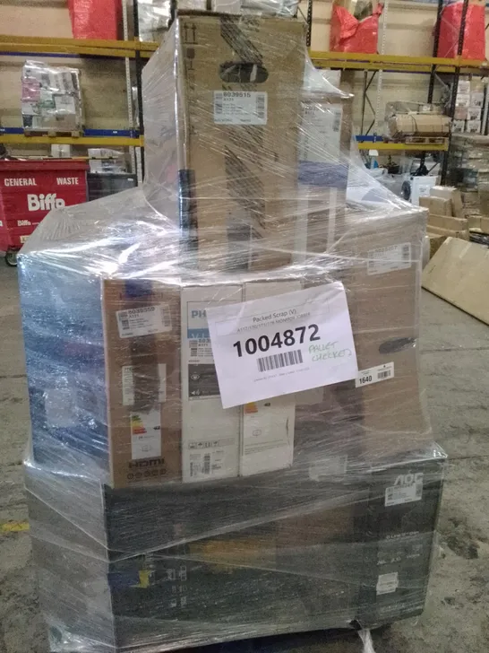 PALLET OF APPROXIMATELY 18 ASSORTED  MONITORS TO INCLUDE