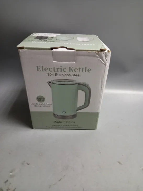 BOXED ELECTRIC KETTLE BLACK