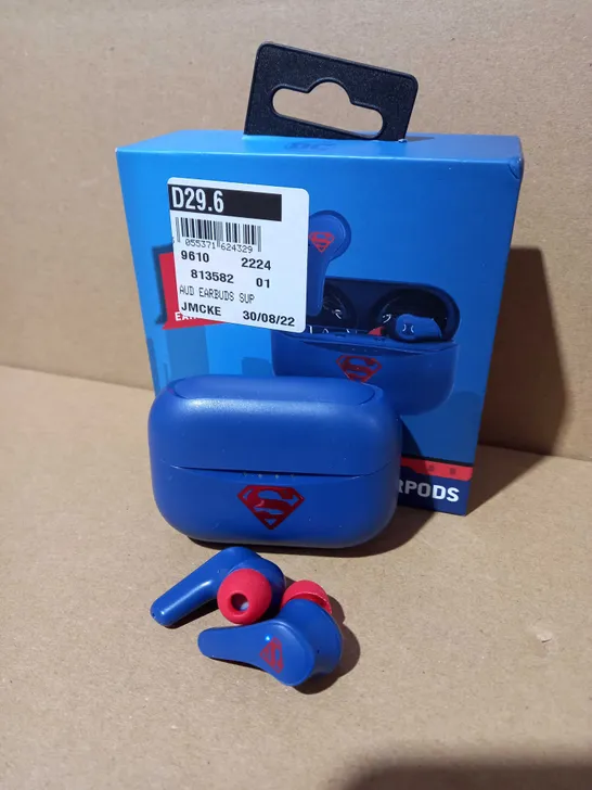 SUPERMAN WIRELESS EARBUDS