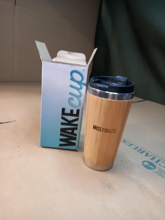 WAKE CUP COFFEE CUP 