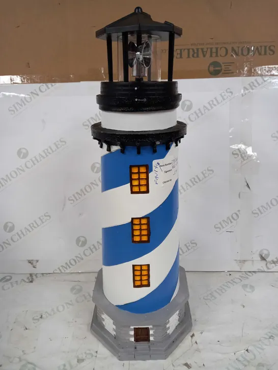 GARDEN REFLECTIONS SOLAR LED LIGHTHOUSE