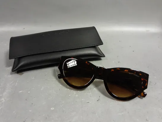 SAINT LAURENT SLM94 CAT EYE FRAMED SUNGLASSES 