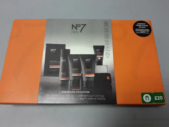 BOXED NO7 MEN ENERGISING COLLECTION