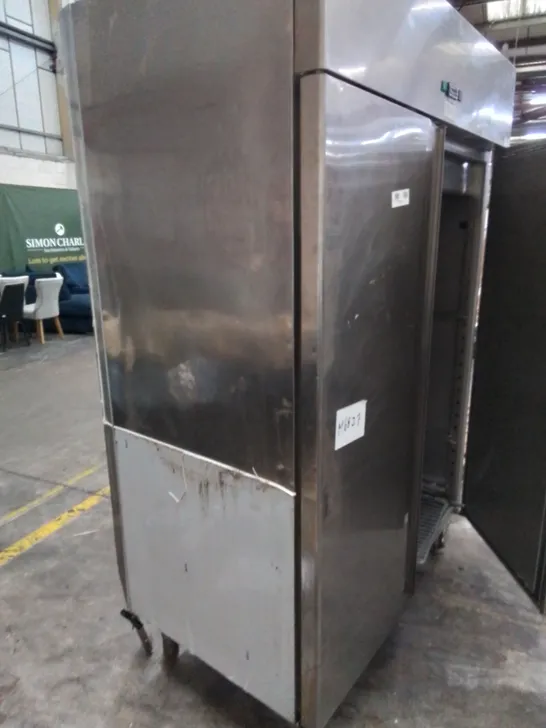 POLARIS COMMERCIAL SPA-TN-140 STAINLESS DOUBLE DOOR REFRIGERATED FOOD STORAGE UNIT