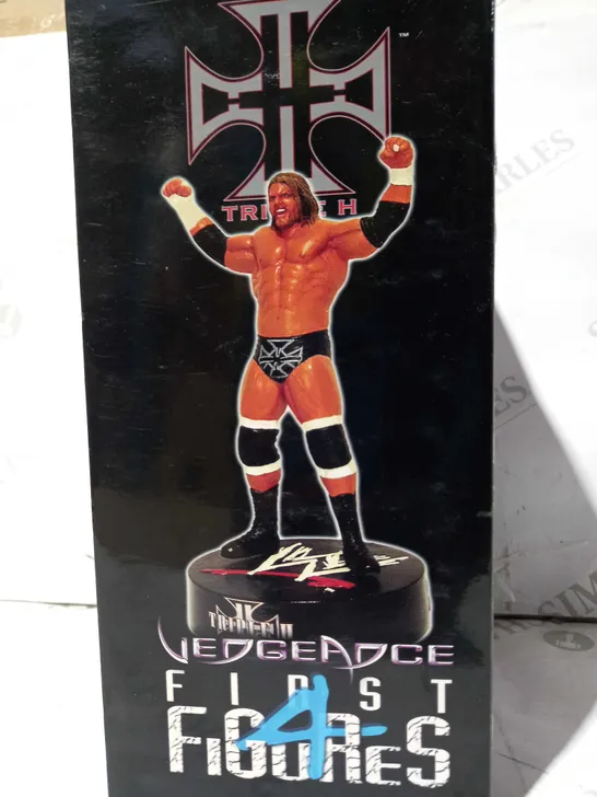 FIRST 4 FIGURES WWE VENGEANCE SERIES II COLLECTABLE TRIPLE H FIGURE