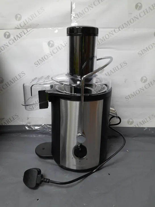 BOXED COOKWORKS STAINLESS STEEL SPIN JUICER