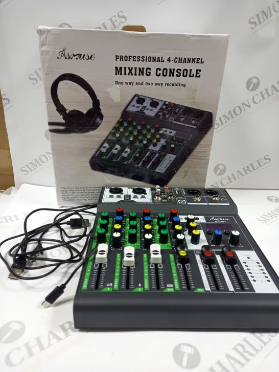 BOXED ASMUSE PROFESSIONAL MIXING CONSOLE 