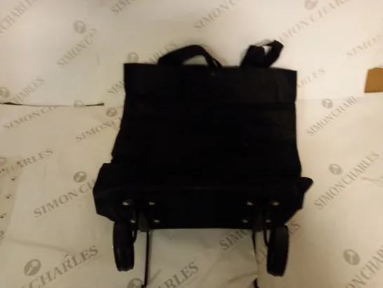 UNBRANDED WHEEL ALONG BAG IN BLACK