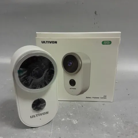 BOXED ULTIVON A4 BATTERY POWERED SECURITY CAMERA 