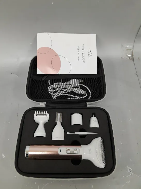 BOXED TILI 5-IN-1 MULTI FUNCTIONAL HAIR REMOVAL KIT 