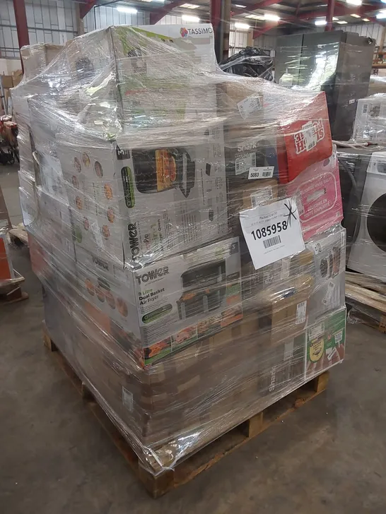 PALLET OF APPROXIMATELY 36 UNPROCESSED RAW RETURN HOUSEHOLD AND ELECTRICAL GOODS TO INCLUDE;