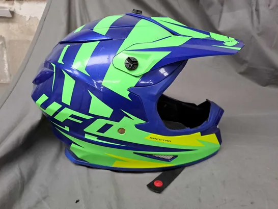 UFO SPECTAR FULL FACE HELMET SIZE L 