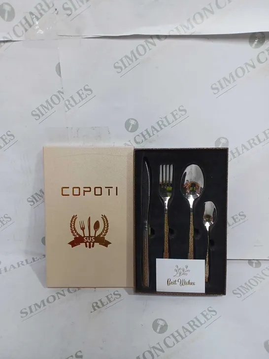 COPOTI SUS CUTLRY SET 16 PIECE 