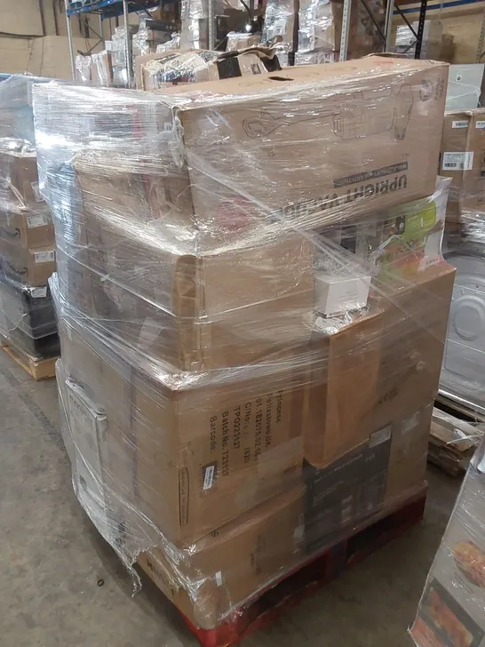 PALLET OF APPROXIMATELY 31 UNPROCESSED RAW RETURN HOUSEHOLD AND ELECTRICAL GOODS TO INCLUDE;