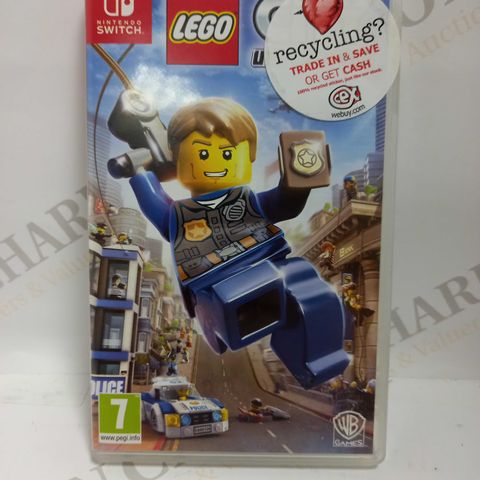 LEGO CITY UNDERCOVER NINTENDO SWITCH GAME