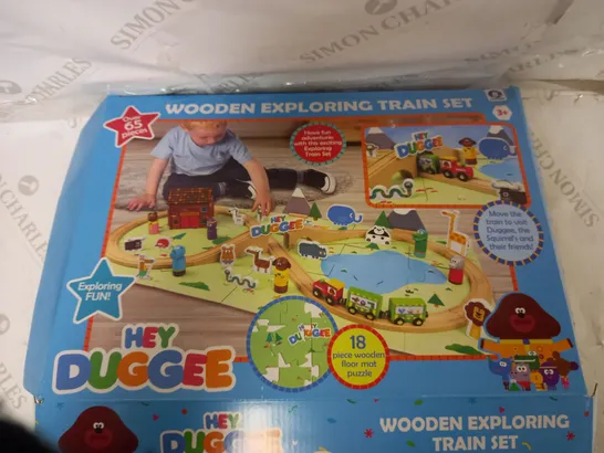 HEY DUGGEE TRAIN SET  RRP £29.99