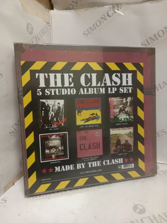 SEALED THE CLASH 5 STUDIO ALBUM LP SET - MADE BY THE CLASH 