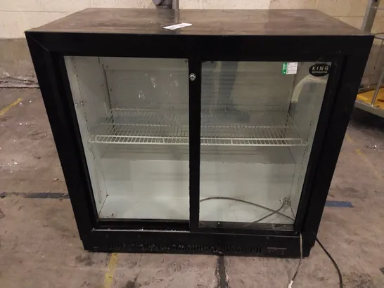 KING REFRIGERATION BEHIND BAR DRINKS CHILLER 