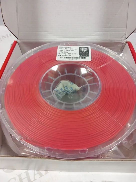 BOXED FILATECH 3D FILAMENT PREMIUM 100% VIRGIN MATERIAL 1KG SPOOL