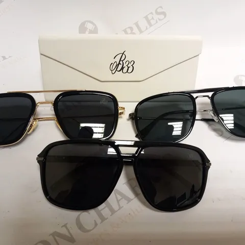 3 PAIRS OF ASSORTED BZZ SUNGLASSES