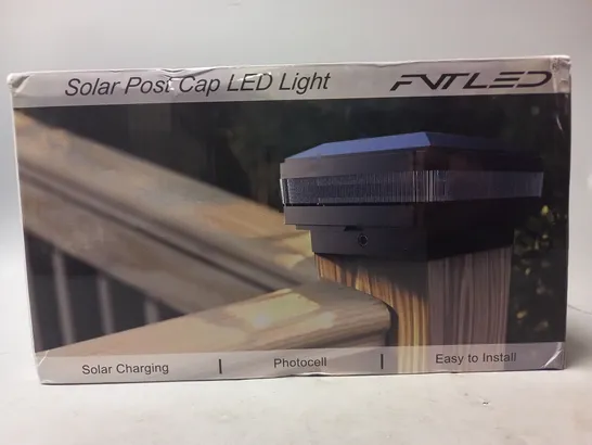 BOXED SOLAR POST CAP LED LIGHT